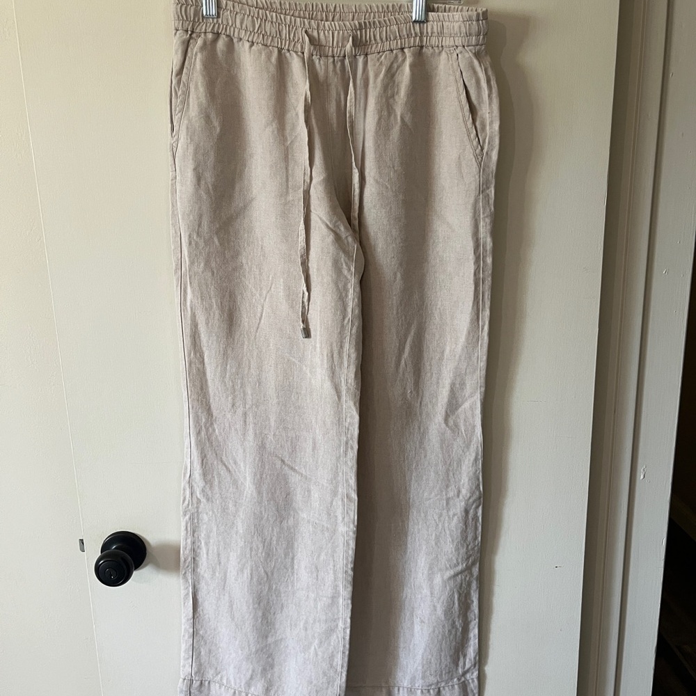 Tommy Bahama Tan Linen Pants